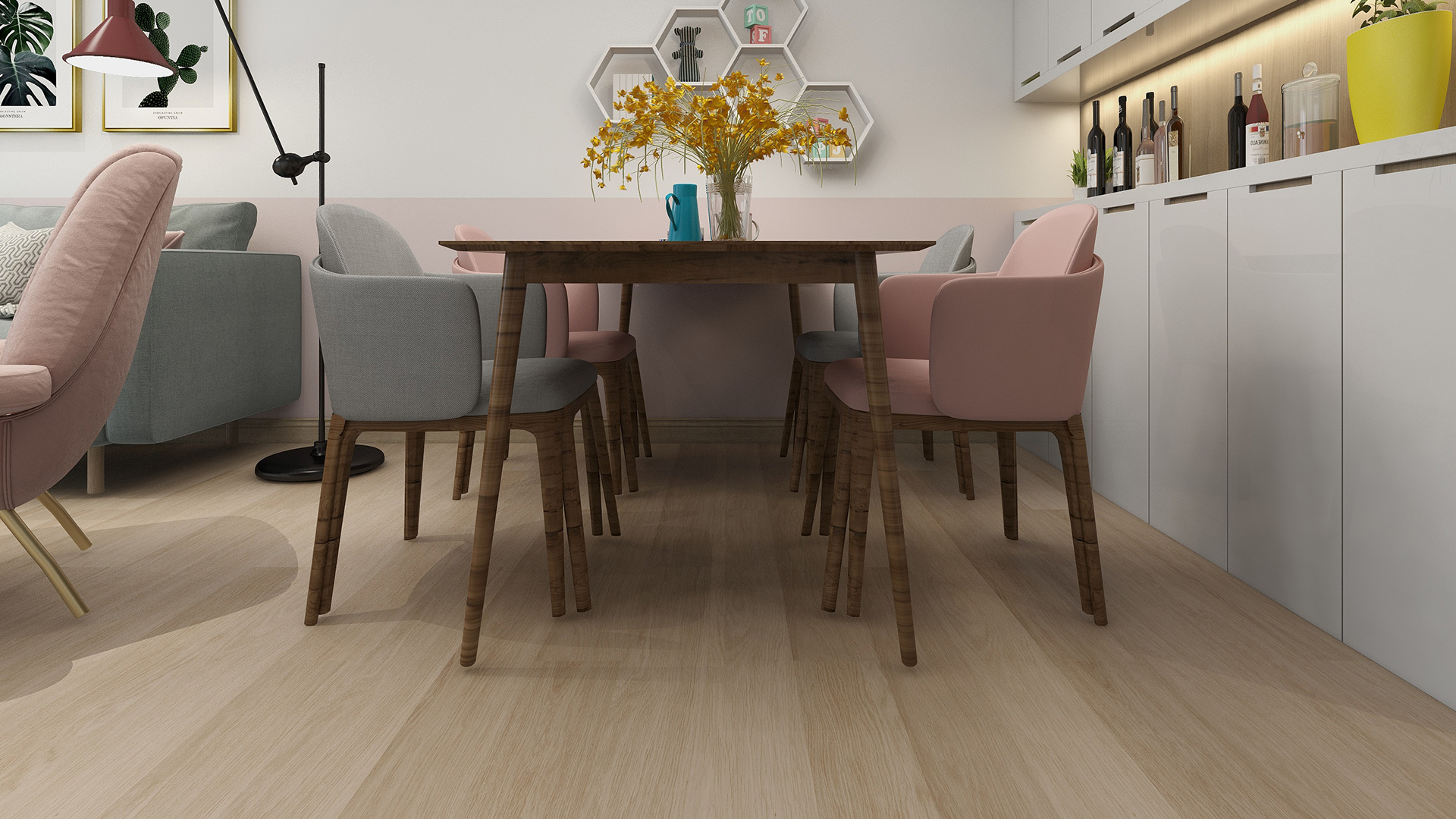 比利时QUICK-STEP艺术木地板,舒适系列 EL915,进口地板