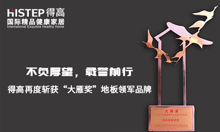 不负厚望，载誉前行|宅男视频下载再度斩获“大雁奖”地板领军品牌